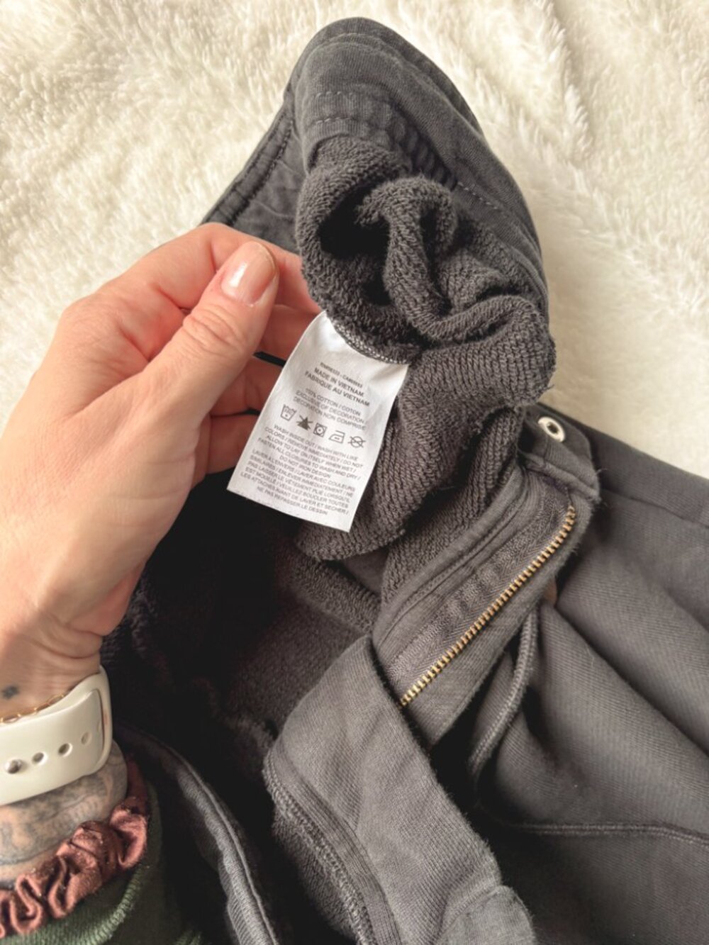 Nike Modern Fleece
Women's High-Waisted French Terry Trousers Black Size M - Picture 6 of 9